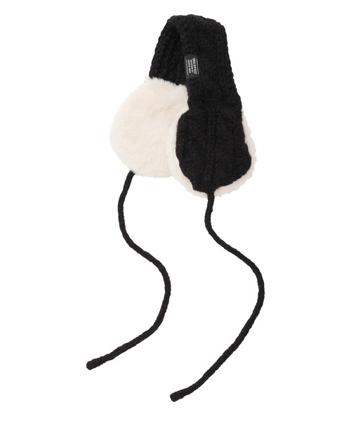 MILKFED.(ミルクフェド)の「KNIT EARMUFFS(イヤーマフ・レディース・オフホワイト/ブラック/ホワイト・ONE SIZE)」の15枚目の写真