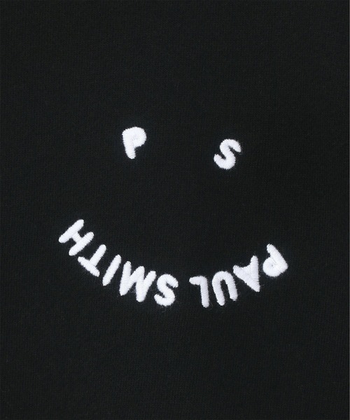 PS Paul Smith(ピーエスポールスミス)の「"Happy" スウェット / 235405 J349(Tシャツ/カットソー・レディース・オフホワイト/ブラック・MEDIUM/LARGE)」の7枚目の写真