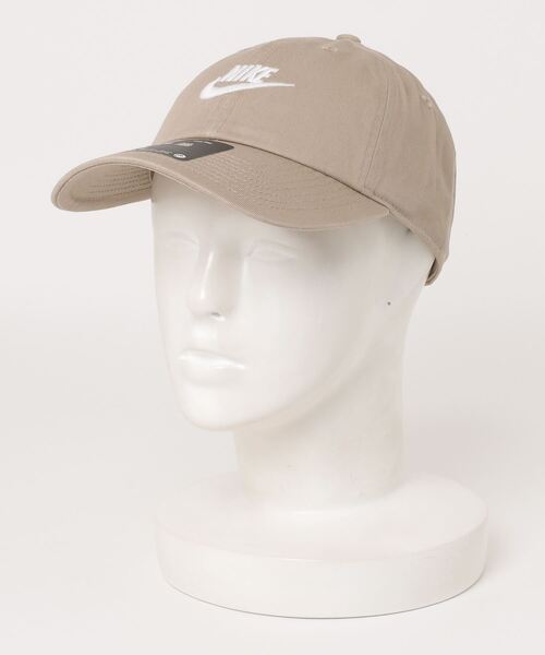 NIKE（ナイキ）の「NIKE/ナイキ U CLUB CAP U CB FUT WSH L/クラブ フューチュラ キャップ（キャップ・メンズ・ブラック/ホワイト/ベージュ/ピンク/ライトブルー/グレー/ベージュ系その他・M-L/S-M/L/XL/S/M/M/L）」の4枚目の写真