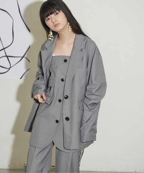 THE YOn（ザヨン）の「マルチWAYテーラードベアチュニック（その他トップス・レディース・グレー/ブラウン/ブラック/ミックスグレー/タン・FREE/M/S）」の6枚目の写真