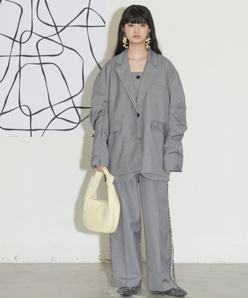 THE YOn（ザヨン）の「マルチWAYテーラードベアチュニック（その他トップス・レディース・グレー/ブラウン/ブラック/ミックスグレー/タン・FREE/M/S）」の7枚目の写真