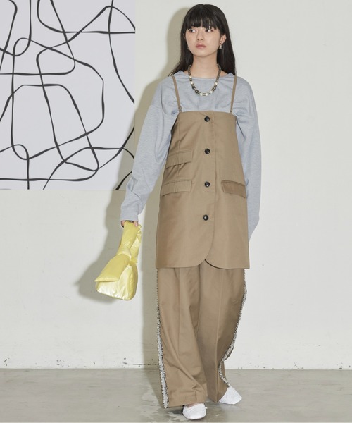 THE YOn（ザヨン）の「マルチWAYテーラードベアチュニック（その他トップス・レディース・グレー/ブラウン/ブラック/ミックスグレー/タン・FREE/M/S）」の13枚目の写真