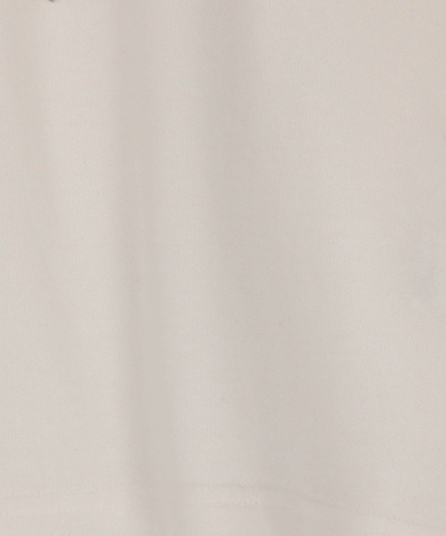 179/WG（イチナナキュウダブルジー）の「レースアップ衿付きスウェット（スウェット・レディース・パープル/オフホワイト/チャコールグレー・FREE）」の11枚目の写真