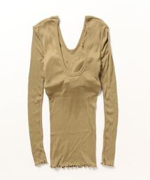 トップス HAKUJI Supima silk Long-sleeve Pullover HAKUJI（ハクジ）の「HAKUJI Supima silk L/S PO（Tシャツ