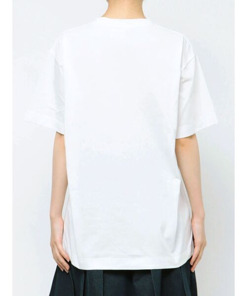 merry jenny(メリージェニー)の「dog gradation big tee(Tシャツ/カットソー・レディース・ベージュ/グレー/オフホワイト・FREE)」の18枚目の写真