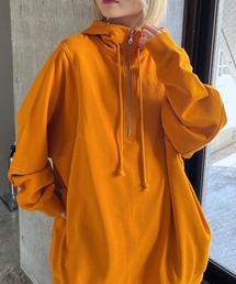 スウェットアノラックパーカー