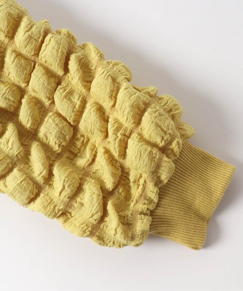 BREEZE(ブリーズ)の「ぽこぽこカーディガン(カーディガン/ボレロ・キッズ・ネイビー/イエロー・110/80/130/90/140/120/100)」の6枚目の写真