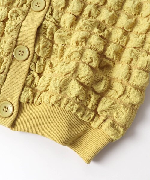 BREEZE(ブリーズ)の「ぽこぽこカーディガン(カーディガン/ボレロ・キッズ・ネイビー/イエロー・110/80/130/90/140/120/100)」の8枚目の写真