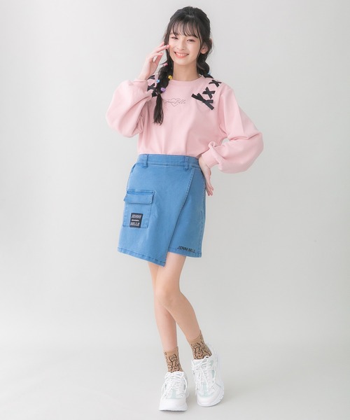JENNI(ジェニィ)の「デザインレースアップスニーカー(スニーカー・キッズ・ミント/ブラック/ラベンダー・24cm/20cm/21cm/23cm/22cm)」の11枚目の写真