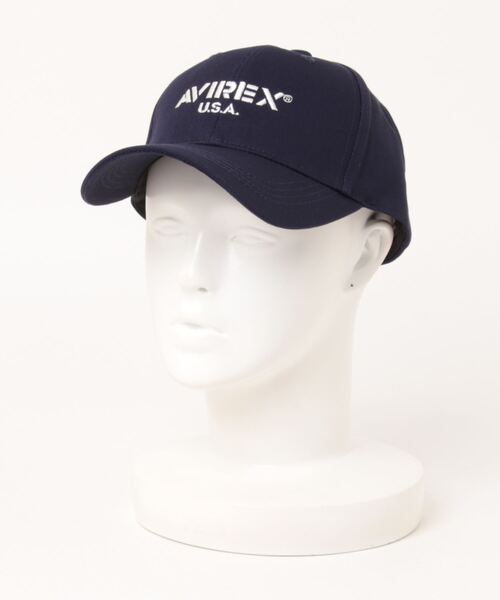 AVIREX（アヴィレックス）の「【AVIREX】 TWILL LOW CAP A（キャップ・レディース・ネイビー/カーキ/ブラック・FREE）」の3枚目の写真