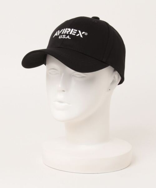 AVIREX（アヴィレックス）の「【AVIREX】 TWILL LOW CAP A（キャップ・レディース・ネイビー/カーキ/ブラック・FREE）」の2枚目の写真