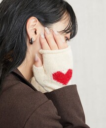 FREAK'S STORE | 限定展開　ハートロゴ ラメニット アームウォーマー(アームカバー)