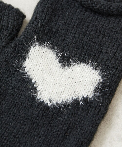 FREAK'S STORE（フリークスストア）の「限定展開　ハートロゴ ラメニット アームウォーマー（アームカバー・レディース・ブラック/イエロー/レッド・ONE SIZE）」の22枚目の写真