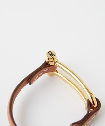 新品未使用☆ CXC シーエックスシー　レザーゴールドブレスレット CXC ブレスレット 「CXC/シーエックスシー」レザーゴールド