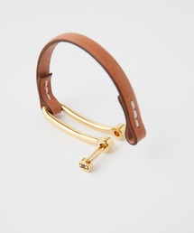 CXC メタルブレスレット B0193ORO03 Hickstead Stirrup ゴールド CXC(シーエックスシー)の「【CXC】レザーブレスレット