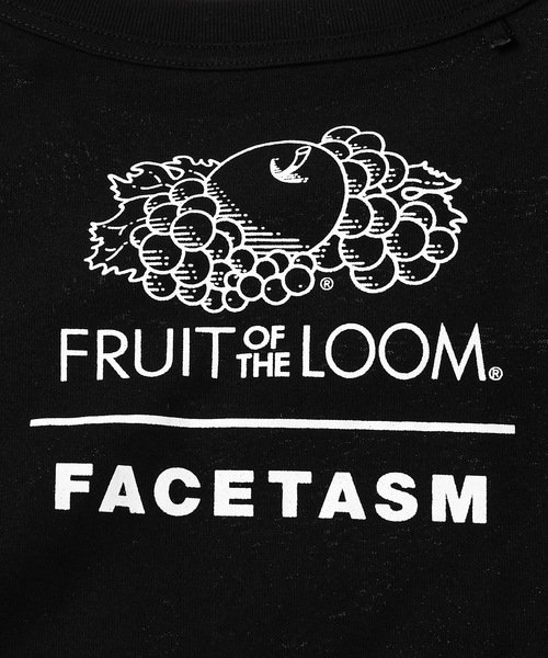 FACETASM(ファセッタズム)の「FACETASM×FRUITS OF THE LOOM PACK BIG TEE(Tシャツ/カットソー・メンズ・ブラック×ホワイト・5)」の8枚目の写真