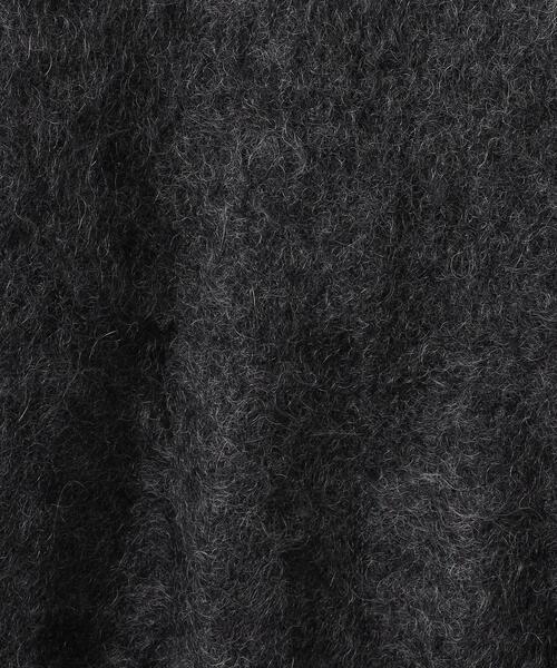 SACRA(サクラ)の「<SACRA>アルパカ/モヘヤブレンド クルーネック ニット(ニット/セーター・レディース・ダークグレー・38)」の11枚目の写真