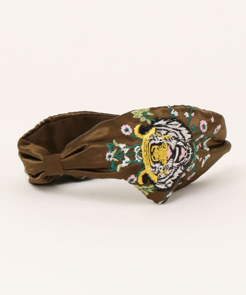 チャイハネ（チャイハネ）の「【チャイハネ】アニマンディカチューシャ（カチューシャ・レディース・ブラック/カーキ・FREE）」の5枚目の写真