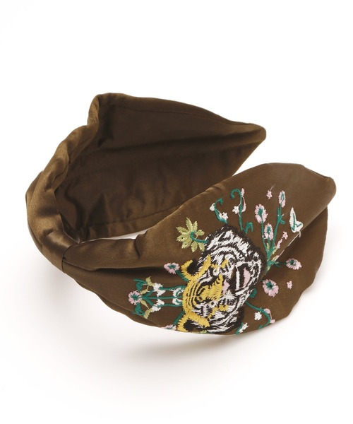 チャイハネ（チャイハネ）の「【チャイハネ】アニマンディカチューシャ（カチューシャ・レディース・ブラック/カーキ・FREE）」の9枚目の写真