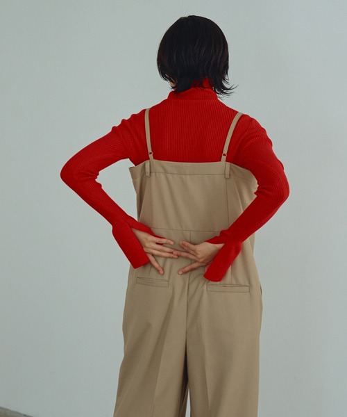 ted baker オールインワン ジャンプスーツ リボン ベルト パンツ MOUSSY | SLEEVELESS REMAKE ジャンプスーツ (オールインワン