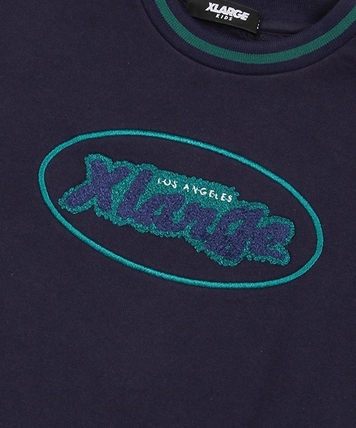 XLARGE KIDS（エクストララージキッズ）の「パネルライントレーナー（スウェット・キッズ・ワインレッド/ブラック/ネイビー・100cm/130cm/140cm/120cm/90cm/110cm/80ｃｍ）」の18枚目の写真