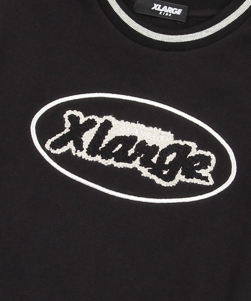 XLARGE KIDS（エクストララージキッズ）の「パネルライントレーナー（スウェット・キッズ・ワインレッド/ブラック/ネイビー・100cm/130cm/140cm/120cm/90cm/110cm/80ｃｍ）」の19枚目の写真