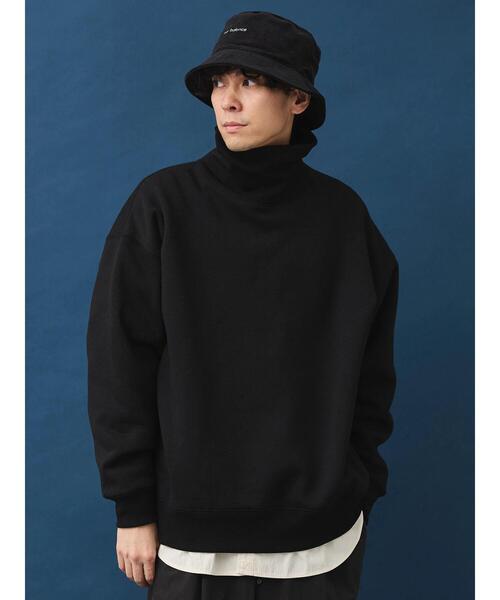 CRAFT STANDARD BOUTIQUE（クラフトスタンダードブティック）の「裏毛タートルスウェット（スウェット・メンズ・杢グレー/ブラック/オートミール・XL/M/L）」の7枚目の写真