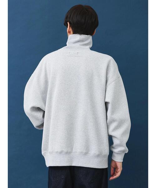 CRAFT STANDARD BOUTIQUE（クラフトスタンダードブティック）の「裏毛タートルスウェット（スウェット・メンズ・杢グレー/ブラック/オートミール・XL/M/L）」の20枚目の写真