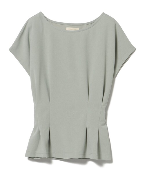 BEAMS HEART（ビームスハート）の「BEAMS HEART / タックペプラム プルオーバー（シャツ/ブラウス・レディース・オフホワイト/グリーン系その他/ネイビー/パープル系その他・FREE）」の11枚目の写真