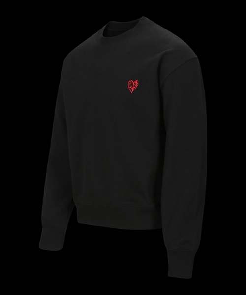 ANDERSSON BELL(アンダースンベル)の「Andersson Bell/アンダーソンベル UNISEX ADSB HEART SWEATSHIRTS スウェット トレーナー(スウェット・メンズ・グレー/レッド/ブラック・M/S/L)」の4枚目の写真