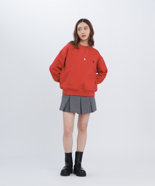 ANDERSSON BELL(アンダースンベル)の「Andersson Bell/アンダーソンベル UNISEX ADSB HEART SWEATSHIRTS スウェット トレーナー(スウェット・メンズ・グレー/レッド/ブラック・M/S/L)」の19枚目の写真