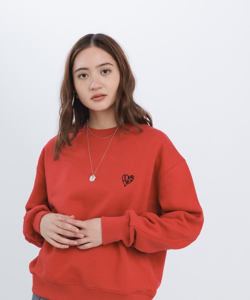 ANDERSSON BELL(アンダースンベル)の「Andersson Bell/アンダーソンベル UNISEX ADSB HEART SWEATSHIRTS スウェット トレーナー(スウェット・メンズ・グレー/レッド/ブラック・M/S/L)」の18枚目の写真