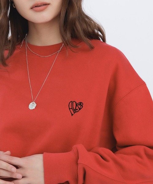 ANDERSSON BELL(アンダースンベル)の「Andersson Bell/アンダーソンベル UNISEX ADSB HEART SWEATSHIRTS スウェット トレーナー(スウェット・メンズ・グレー/レッド/ブラック・M/S/L)」の22枚目の写真