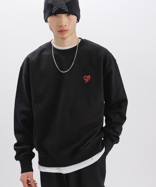 ANDERSSON BELL(アンダースンベル)の「Andersson Bell/アンダーソンベル UNISEX ADSB HEART SWEATSHIRTS スウェット トレーナー(スウェット・メンズ・グレー/レッド/ブラック・M/S/L)」の20枚目の写真