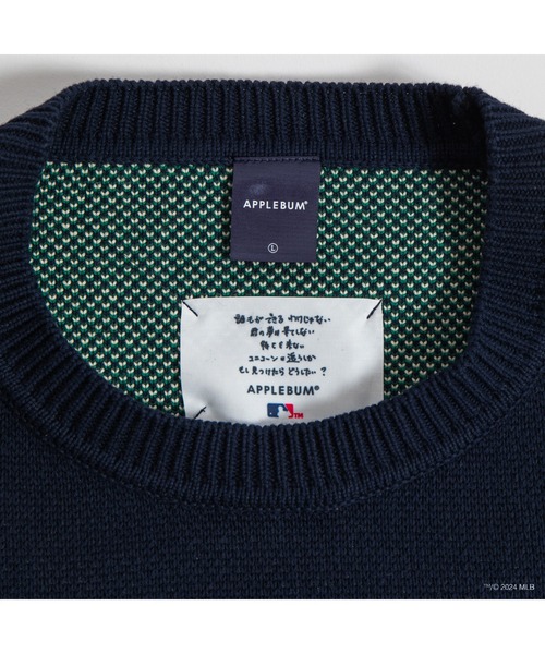 APPLEBUM(アップルバム)の「"New York Highlanders" Knit Sweater(ニット/セーター・メンズ・ネイビー・X-LARGE/LARGE/MEDIUM)」の4枚目の写真