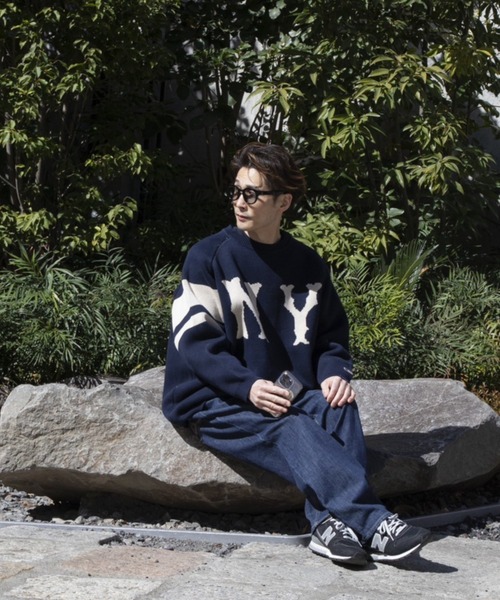 APPLEBUM(アップルバム)の「"New York Highlanders" Knit Sweater(ニット/セーター・メンズ・ネイビー・X-LARGE/LARGE/MEDIUM)」の16枚目の写真