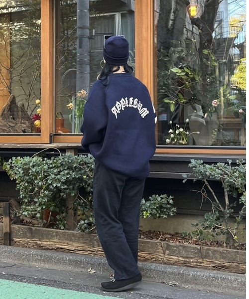 APPLEBUM(アップルバム)の「"New York Highlanders" Knit Sweater(ニット/セーター・メンズ・ネイビー・X-LARGE/LARGE/MEDIUM)」の15枚目の写真