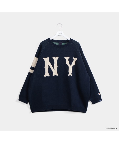 APPLEBUM(アップルバム)の「"New York Highlanders" Knit Sweater(ニット/セーター・メンズ・ネイビー・X-LARGE/LARGE/MEDIUM)」の17枚目の写真