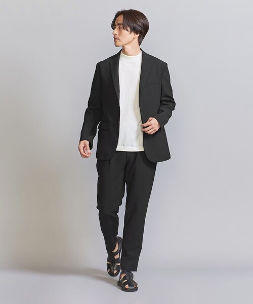 BEAUTY&YOUTH UNITED ARROWS トリクシオン セットアップ トリクシオン 2ボタン ジャケット ―セットアップ対応 ストレッチ