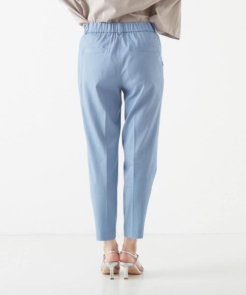 martinique(マルティニーク)の「テンセルナイロンドロストパンツ(一部WEB限定カラー )(スラックス・レディース・サックスブルー/ベージュ/グリーン/ブラック/ネイビー・1/2/3)」の17枚目の写真