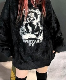 【完売品】 OY/オーワイ ヘアリーシャドーオードリーニット 最安値 OY（オーワイ）の「『OY/オーワイ』HAIRY SHADOWY ODOLLY KNIT