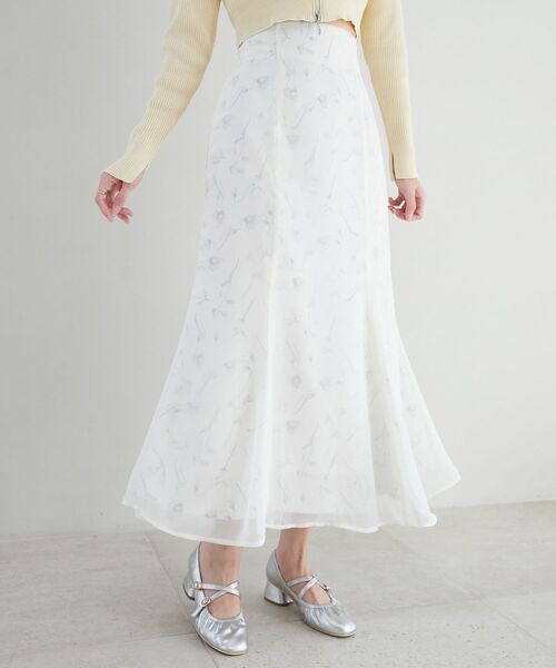 MAJESTIC LEGON(マジェスティックレゴン)の「Sweetフラワースカート(スカート・レディース・ピンク系その他2/グレー系その他/ブルー系その他2・SMALL/MEDIUM)」の22枚目の写真