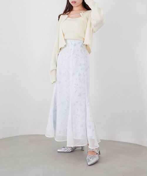MAJESTIC LEGON(マジェスティックレゴン)の「Sweetフラワースカート(スカート・レディース・ピンク系その他2/グレー系その他/ブルー系その他2・SMALL/MEDIUM)」の10枚目の写真