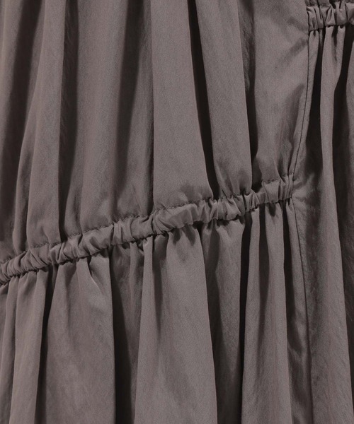 PAGEBOY(ページボーイ)の「アシメティアードスカート(スカート・レディース・チャコールグレー/ブルー/ホワイト・FREE)」の18枚目の写真