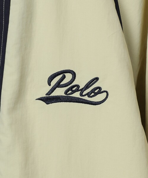 POLO BCS（ポロ ビーシーエス）の「POLO BCS(ポロ・ビーシーエス)別注スポーツナイロントラックジャケット（ナイロンジャケット・メンズ・ブラック/ナチュラル/グレー・M/L/XL）」の12枚目の写真