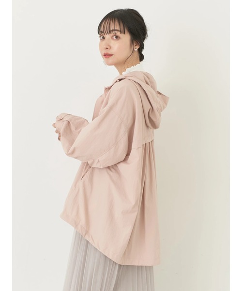 earth music&ecology(アースミュージックアンドエコロジー)の「テックパーカー(その他アウター・レディース・アイボリー/ピンク/ライトカーキ/ネイビー・FREE)」の22枚目の写真