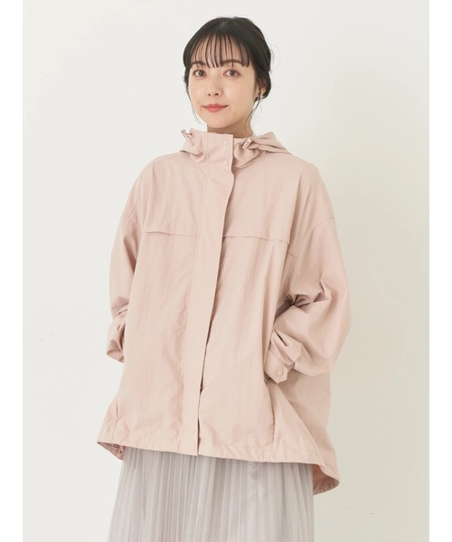 earth music&ecology(アースミュージックアンドエコロジー)の「テックパーカー(その他アウター・レディース・アイボリー/ピンク/ライトカーキ/ネイビー・FREE)」の21枚目の写真