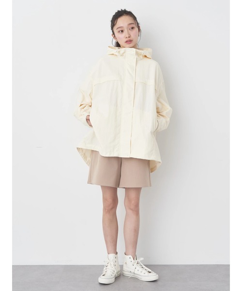 earth music&ecology(アースミュージックアンドエコロジー)の「テックパーカー(その他アウター・レディース・アイボリー/ピンク/ライトカーキ/ネイビー・FREE)」の5枚目の写真