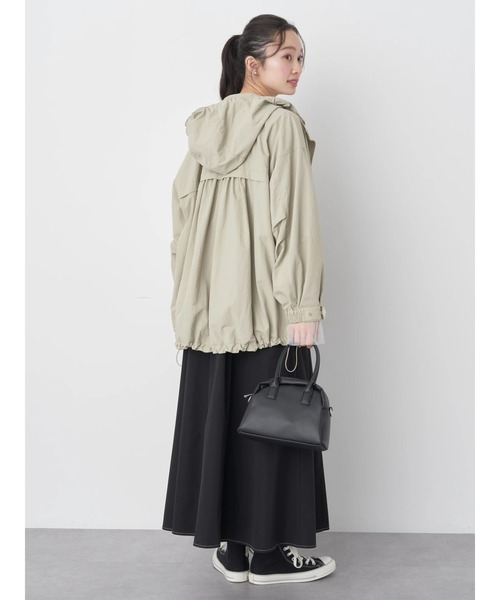 earth music&ecology(アースミュージックアンドエコロジー)の「テックパーカー(その他アウター・レディース・アイボリー/ピンク/ライトカーキ/ネイビー・FREE)」の9枚目の写真