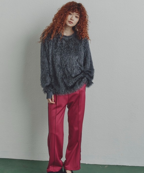 tシャツ (CREOLME)ラメフリンジプルオーバー レディース CREOLME（クレオルム）の「(CREOLME)ラメフリンジプルオーバー